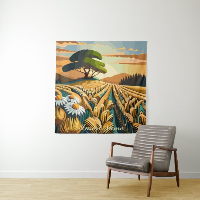 Whispering Wheat Tapestry (In Situ)