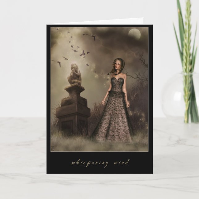 Whispering wind card (Front)