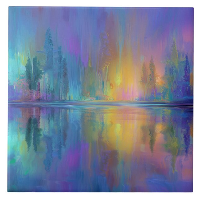 Whispering Woods, Mystical and Soothing, Tile (Front)