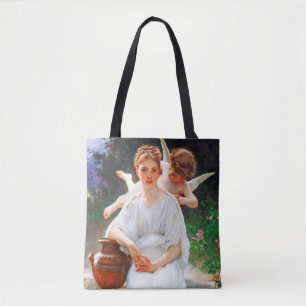 Whisperings of Love, Bouguereau Tote Bag