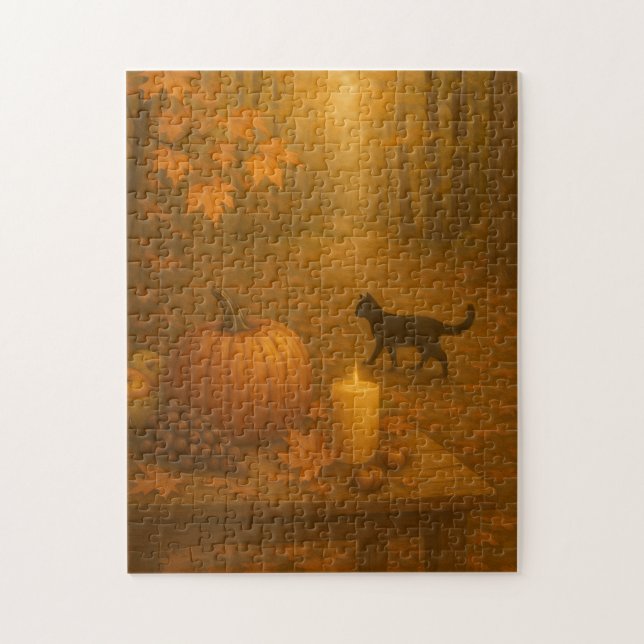 Whisperlight - Autumn Forest Jigsaw Puzzle (Vertical)