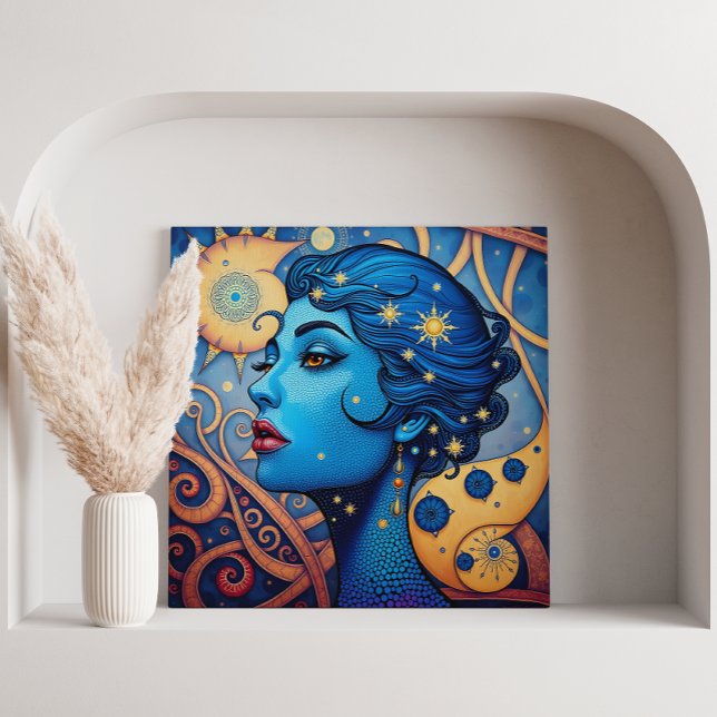 Whispers in Dot and Curve Canvas Print (Whispers in Dot and Curve Canvas Print)
