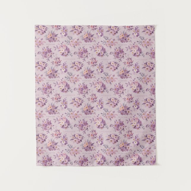 "Whispers in Lavender" Tapestry (Front)