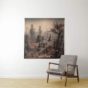 Whispers in the Dark: Terrifying Cemetery Ambience Tapestry