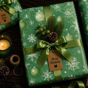 Whispers in the Pines Wrapping Paper Sheet