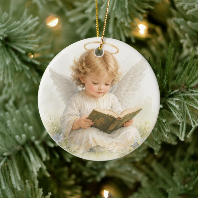 Whispers of Angels -Amara Sweatshirt Ceramic Tree Decoration (Tree)