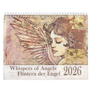 Whispers of Angels – Flüstern der Engel 2026 Calendar