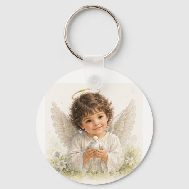 Whispers of Angels - Harmony  Key Ring (Front)