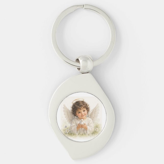 Whispers of Angels - Harmony  Key Ring (Front)