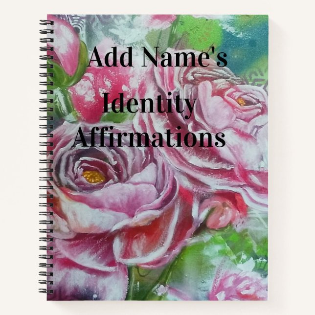 Whispers of Becoming Notebook (Front)
