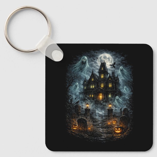 Whispers of Blackwood Manor Key Ring (Front)