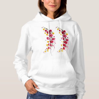 Whispers of Bloom Midnight Garden Petals in the Da Hoodie