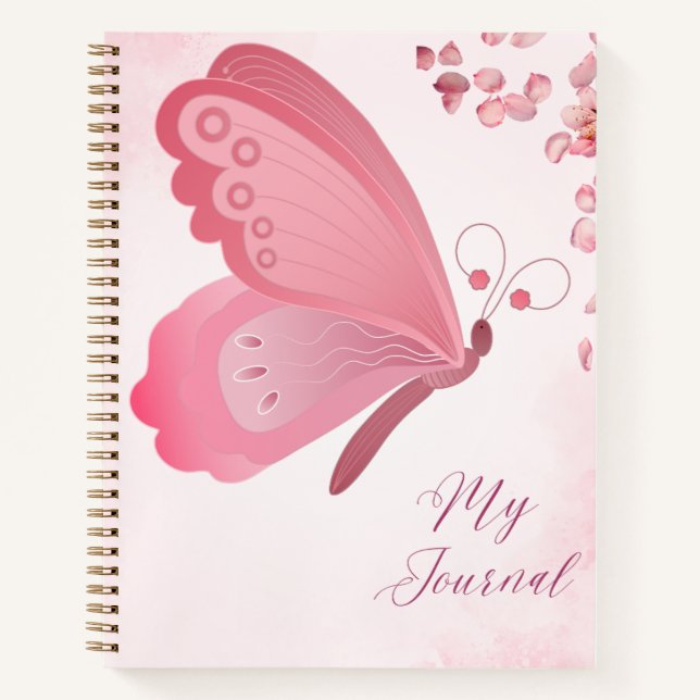Whispers of Butterflies Notebook (Front)