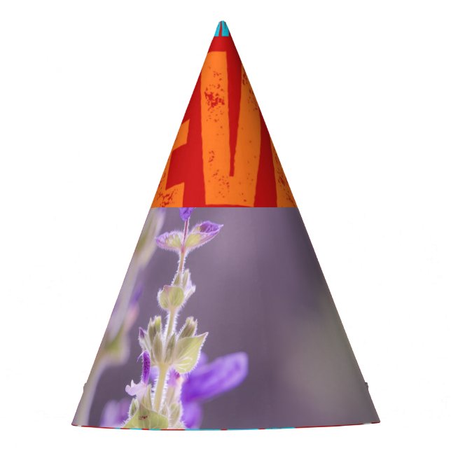 "Whispers of Elegance" Party Hat (Front)