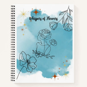 Whispers of Flowers Notebook