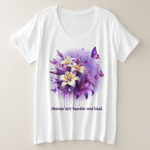 Whispers of Grace Plus Size T-Shirt