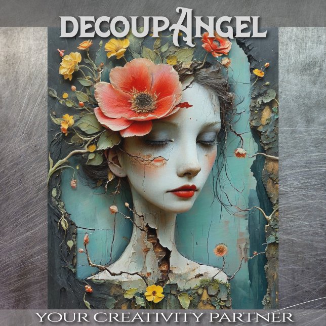 Whispers of Graceful Beauty #2 - Decoupage - Tissue Paper (Creator Uploaded)