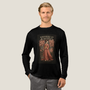 Whispers of Kyoto  Elegance in Every Step Tri-Blend Shirt