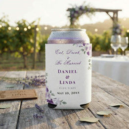 Whispers of Lavender: Elegance in Bloom Can Cooler