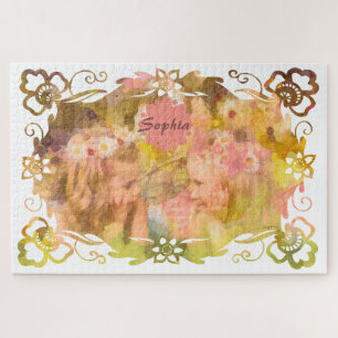 Whispers of Magic: Two Fairy Friends in a Garden Jigsaw Puzzle