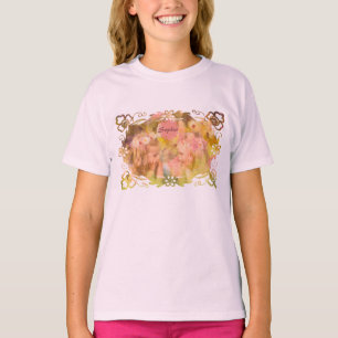 Whispers of Magic: Two Fairy Friends in a Garden T-Shirt