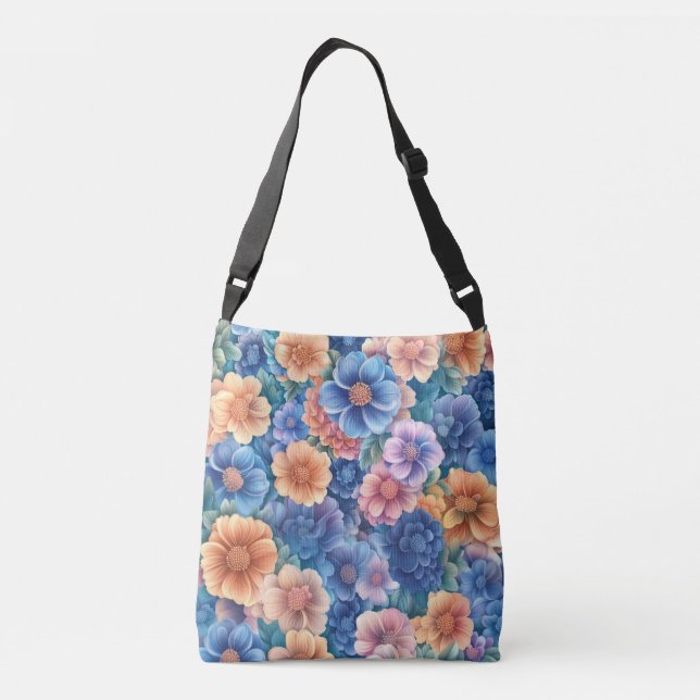 Whispers of Petals Crossbody Bag (Back)