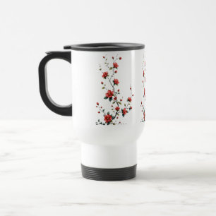 Whispers of Spring Blossoms in Quiet Bloom Petals Travel Mug