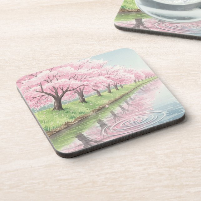 Whispers of Spring Coaster (Left Side)