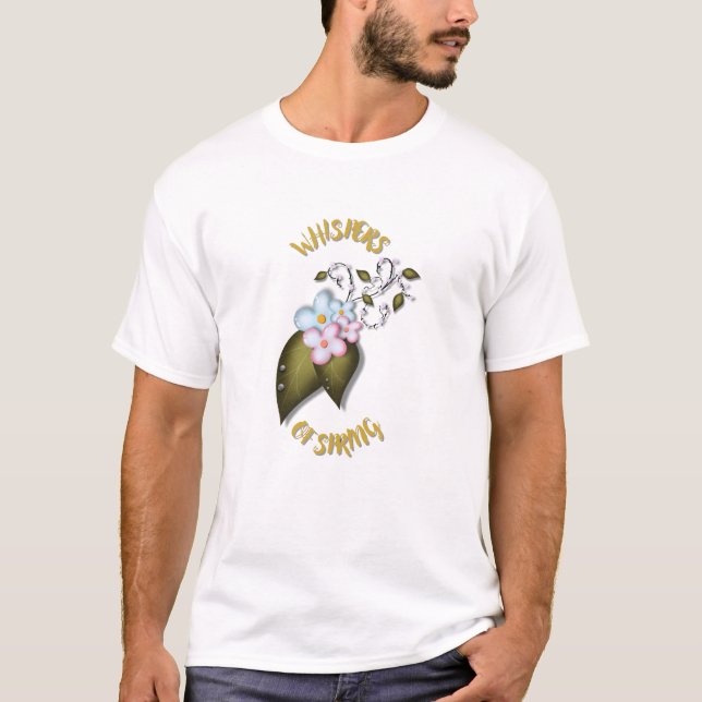 Whispers of Spring Floral T-Shirt – Romantic Bloom (Front)