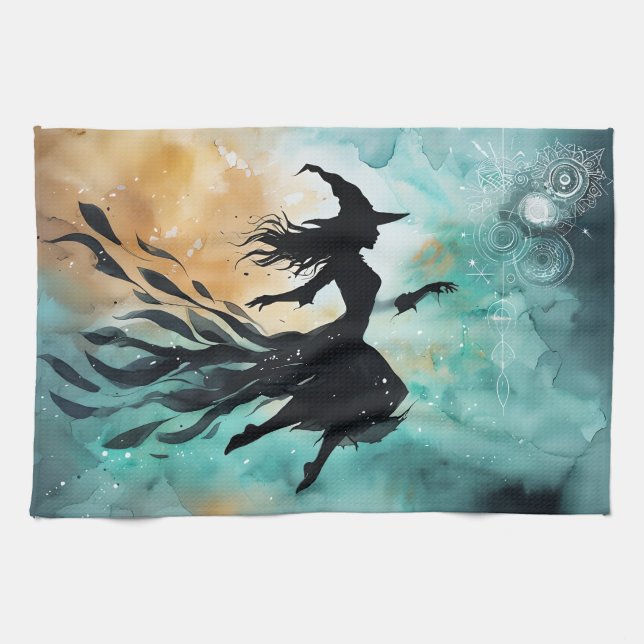 Whispers of the Aether Tea Towel (Horizontal)