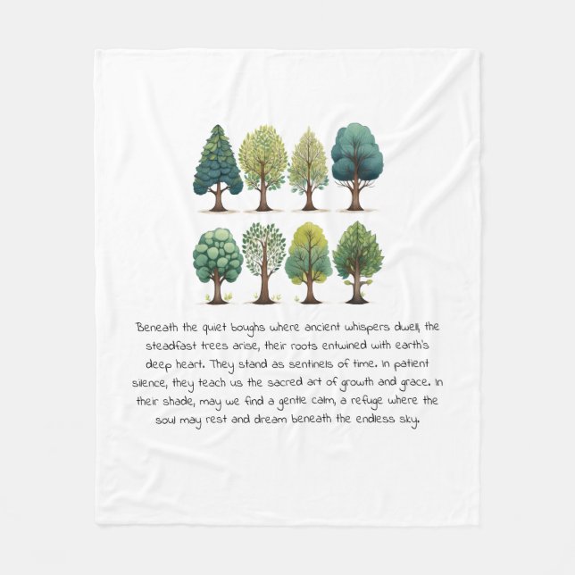 Whispers of the Ancient Trees – Cosy Blanket of Gr (Front)