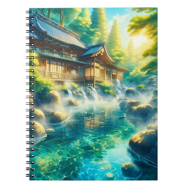 Whispers of the Cedar Stream Notebook (Front)