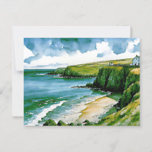 Whispers of the Celtic Sea   Postcard