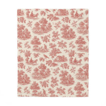 Whispers of the Countryside – Rustic Red Toile Fle