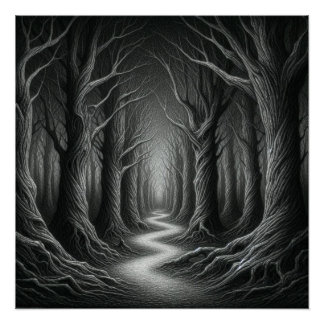 Whispers of the Enchanted Forest Poster