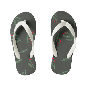Whispers of the forest kid's jandals