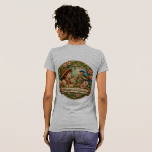 Whispers of the Garden: A Beaded Tale of Wonder T-Shirt