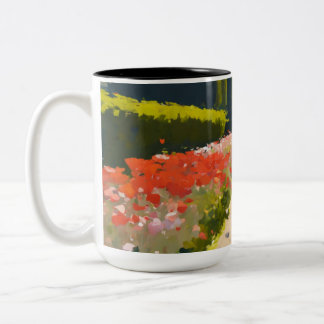 Whispers of the meadow Two-Tone coffee mug