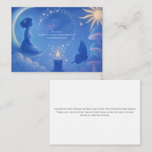 Whispers Of The Moon Flat Note Card