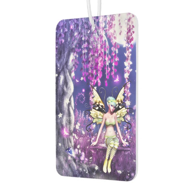 Whispers of the Moonlit Fairy Car Air Freshener (Left)