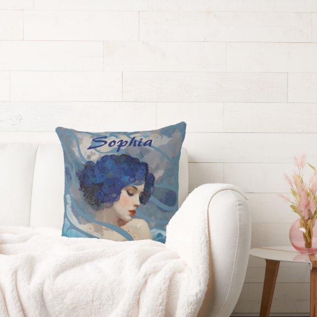 Whispers of the Ocean Goddess Cushion (Couch)