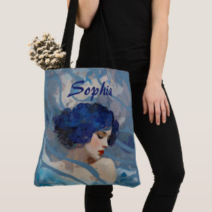 Whispers of the Ocean Goddess Tote Bag