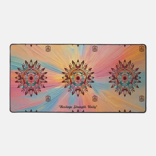 "Whispers of the Past" Desk Mat (Front)