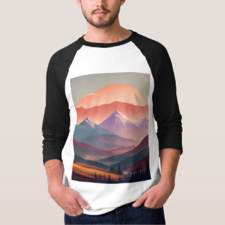"Whispers of the Peak: Dawn's Embrace" T-Shirt