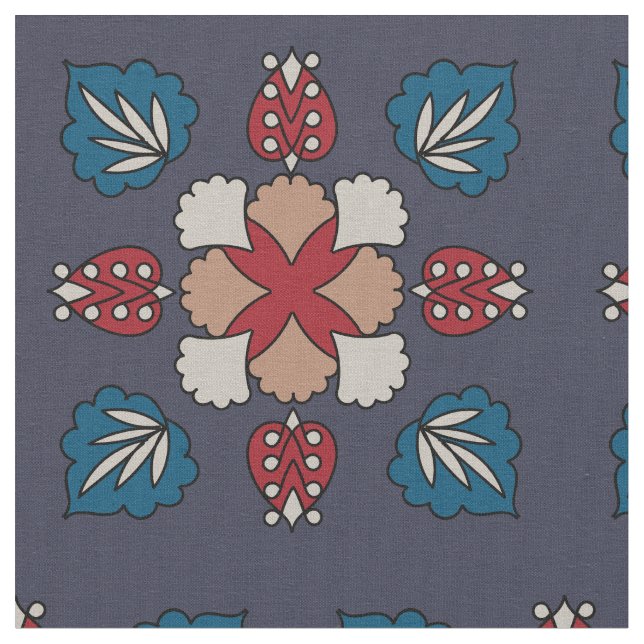 Whispers of the Tropics Fabric (Close Up)