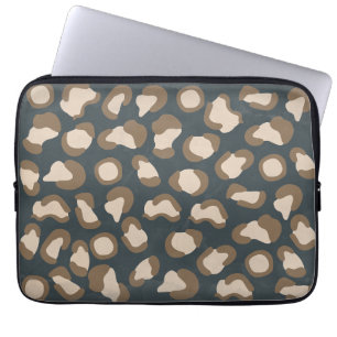 Whispers of the Wild: A Vintage Panther-Inspired Laptop Sleeve