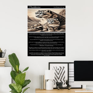 Whispers of the Wild: Desiderata Poster