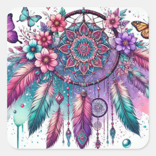 Whispers of the Wild Square Sticker