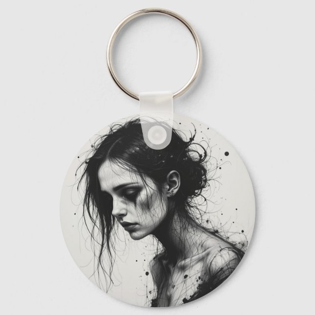 Whispers of Time Key Ring (Front)