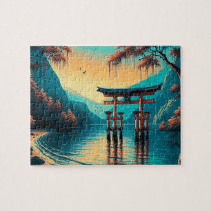 "Whispers of Tranquillity: The Spirit Gate" Jigsaw Puzzle